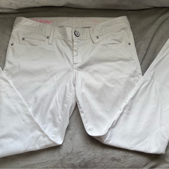 Lilly Pulitzer White Skinny Pants - Picture 13 of 16